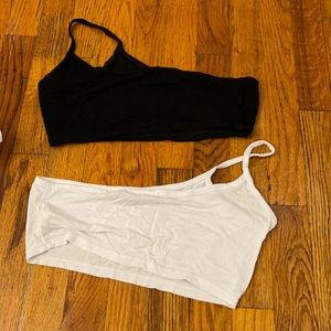 2 for $5 one shoulder crop top